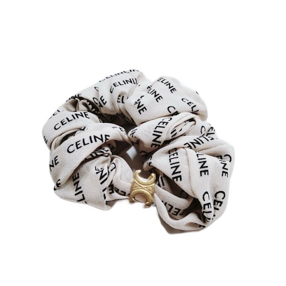 CELINE TRIOMPHE SCRUNCHIE